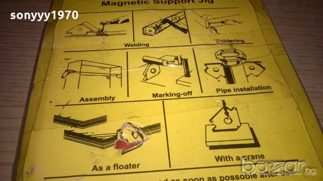 магнитен ъгъл за заваряване-нов, снимка 12 - Други инструменти - 19300727