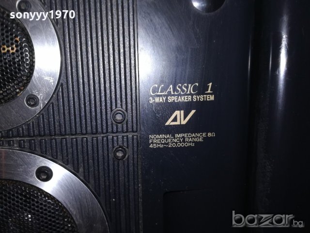 anitech classic 1 3way-51х28х21см-2бр тонколони, снимка 10 - Тонколони - 20708964