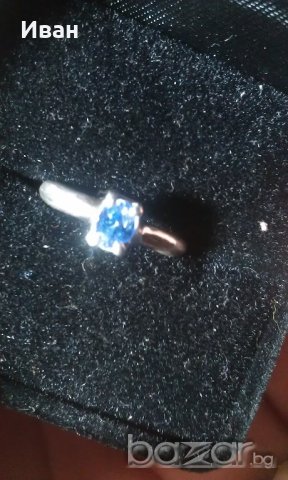 Пръстен с Танзанит 0.37кт, снимка 2 - Пръстени - 19093784