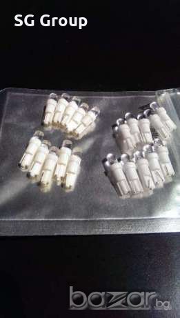 ЛЕД крушки за габарит,фар цолъл Т5,T10,LED blub T5, снимка 9 - Аксесоари и консумативи - 19026032