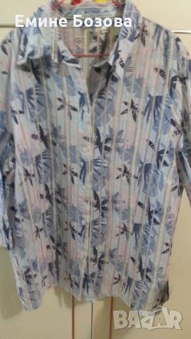 големи блузки различни Bonita Biaggini Van Heusen, снимка 17 - Ризи - 18694972