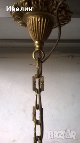 бароков полилей от бронз, снимка 3 - Полилеи - 25197540