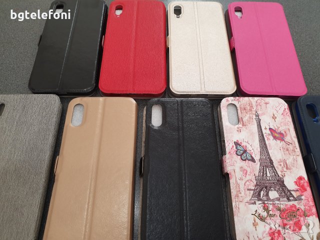 Huawei Y6 2019, Y7 2019, P30 Lite тефтер със силиконово легло