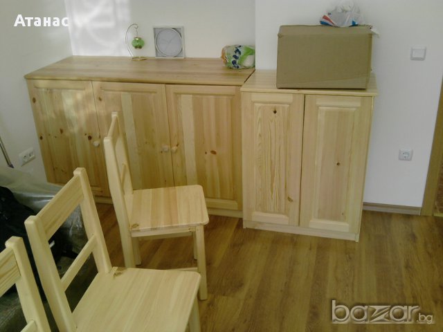 Дървени шкафове, снимка 8 - Гардероби - 11787100