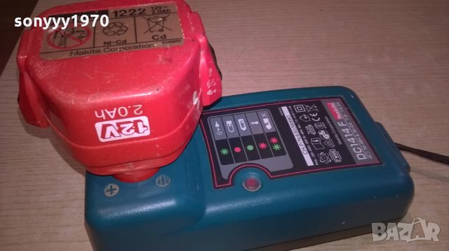 makita charger+2бр батерии на марката-внос швеицария, снимка 3 - Други инструменти - 22760543