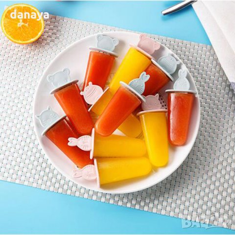 951 Форми за сладолед на клечка Животни формички за ледени близалки, снимка 5 - Форми - 25560802