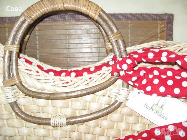 Лятна чанта STRAW STUDIOS, снимка 5 - Чанти - 21644952