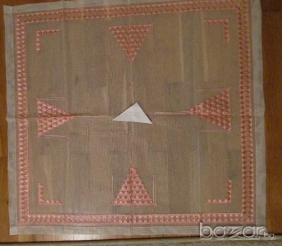 Ръчно бродирани карета върху тюл (ново), снимка 6 - Пана - 16395024