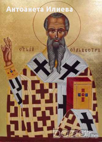 Икона Св. Арх. Михаил, снимка 4 - Икони - 12954028