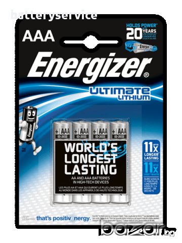 Energizer Ultimate Lithium 9V, AA, AAA литиеви батерии, снимка 2 - Други - 15338936