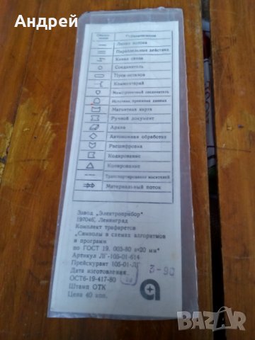 Стар Руски копмлект Символи и Програми, снимка 2 - Антикварни и старинни предмети - 25066317