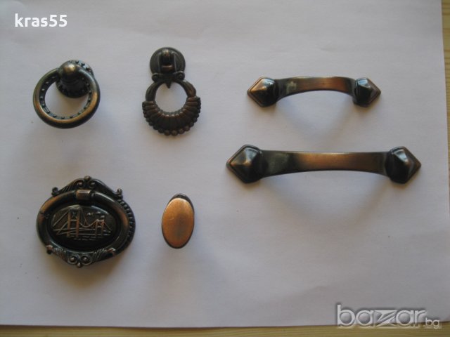 Ретро мебелен обков -част 1, снимка 5 - Гардероби - 20043822