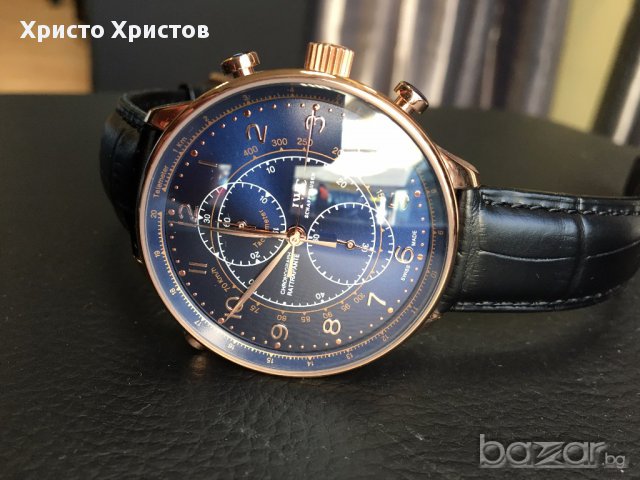 Часовник IWC Portugieser Chronograph Rattrapante Limited Edition “Boutique Milano” клас ААА+ реплика, снимка 2 - Мъжки - 16678774