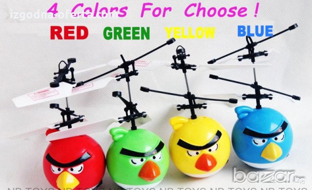 Игра за малки и големи! Летящо сензорно пиле Angry Birds, снимка 2 - Рисуване и оцветяване - 20072275