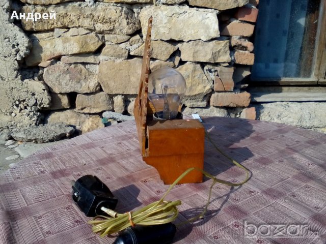 Нощна лапма, снимка 4 - Антикварни и старинни предмети - 19442767