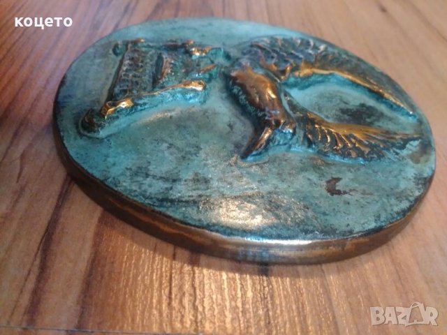 преспапие бронз, снимка 4 - Антикварни и старинни предмети - 25039474