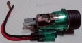 Автомобилна запалка 12V с осветление и с метален цокъл, снимка 9
