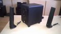 Hercules буфер с усилвател 24х22х17см и 2 колони 24см-от швеицария, снимка 4