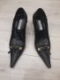 Черни италиански кожени официални обувки марка Sebastian , снимка 2
