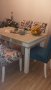продавам трапезна маса, масив Каза арт, снимка 4