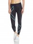 2XU Women's Compression Tights Black Baby Blue, снимка 3