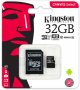 Бърза MicroSD 32GB Kingston (class10) - нова карта памет, запечатана , снимка 2