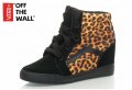 ПРОМО 🍊 VANS 🍊 Оригинални кецове с скрита платформа ANIMAL PRINT 38 номер нови с кутия, снимка 6