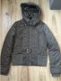 Дамско яке LEE COOPER оригинал, S, зелено, лъскаво, с качулка, с вата, щрик със СРЕБЪРНИ нишки, НОВО, снимка 7