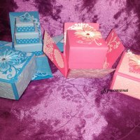 Експлодираща кутия с торта, обувки, подарък за рожден ден, сватба, годеж, кръщене, бебе, прощъпулник, снимка 11 - Подаръци за рожден ден - 20880790