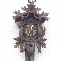 Стенен часовник кукувица Black Forest/Шварцвалд, снимка 2 - Антикварни и старинни предмети - 13569788
