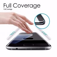 Скрийн протектор за Samsung Galaxy S6 Edge Plus S7 Edge S8 S9 S10 A520, снимка 3 - Фолия, протектори - 24391686
