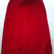 страхотна наситено червена елегантна пола, снимка 6 - Поли - 8777209