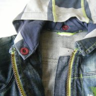 Детско дънково яке, снимка 4 - Панталони и долнища за бебе - 17566916