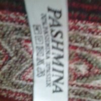Pashmina. Кашмир и коприна. Голям шал.  , снимка 4 - Шалове - 24799582