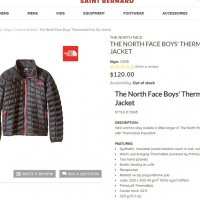 The North Face Boys' Thermoball Full Zip Jacket, снимка 8 - Други - 23394858