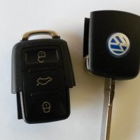 Дистанционен ключ Volkswagen Seat Skoda- 1K0 959 753 N (адаптирам ключòве), снимка 2 - Части - 20102131