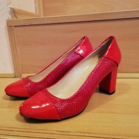 Официални обувки на висок ток, снимка 2 - Дамски елегантни обувки - 24668443