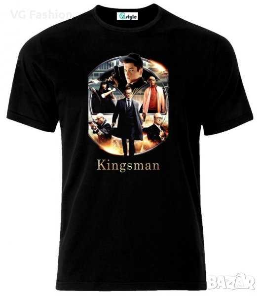 Мъжка тениска Kingsman The Golden Circle Manners Maketh Man Statesman Whiskey, снимка 1