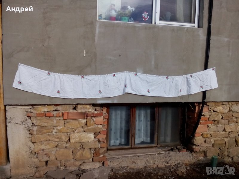 Старо бродирано перде, снимка 1