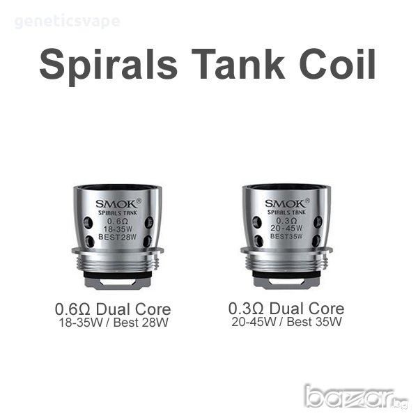 Smok Spirals Plus coils 03ohm 06ohm оригинални изпарители, снимка 1