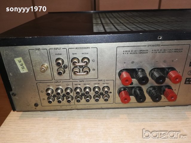 yamaha a-520-stereo amplifier-made in japan-внос швеицария, снимка 12 - Ресийвъри, усилватели, смесителни пултове - 21342635