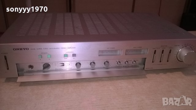 onkyo a-25 amplifier-made in japan 360w-внос швеицария, снимка 2 - Ресийвъри, усилватели, смесителни пултове - 25997412
