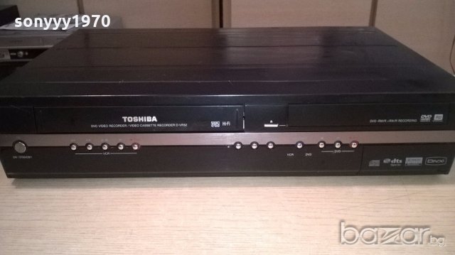 toshiba d-vr52-k-tf dvd/video recorder-за ремонт-внос швеицария, снимка 10 - Ресийвъри, усилватели, смесителни пултове - 18426320