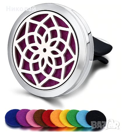 Ароматизатор за автомобил за етерично масло , цветето на живота, снимка 3 - Аксесоари и консумативи - 25961911