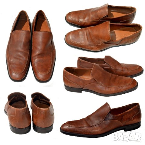 Bally since 1851 мъжки обувки естествена кожа кафеви Made in Switzerland, снимка 2 - Ежедневни обувки - 23478173