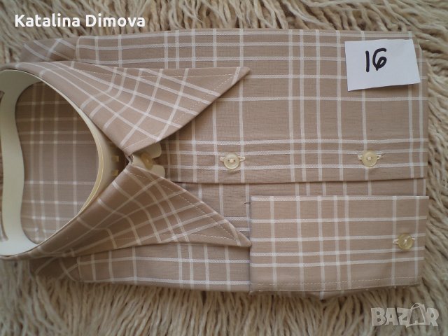 Продавам мъжки ризи, нови, с дълъг ръкав, снимка 12 - Ризи - 23358987
