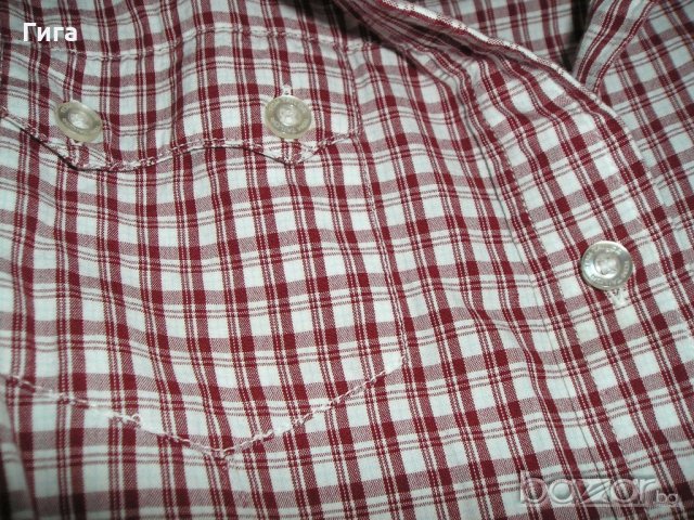 Карирана риза без ръкави Tom Tailor, снимка 2 - Ризи - 18181999