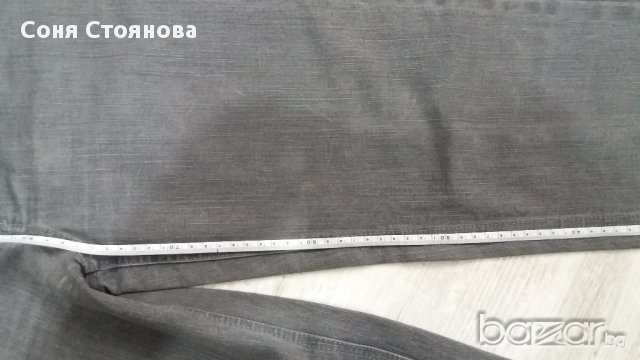 Дамски панталон дънки светло сиво, снимка 4 - Дънки - 18010111