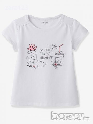 нова тениска Vertbaudet, 7-8г/126см, снимка 1