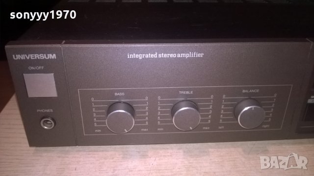 &universum v 7456-stereo amplifier-внос швеция, снимка 4 - Ресийвъри, усилватели, смесителни пултове - 25740732